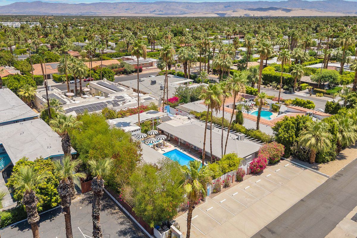 Aerial view of Spirit of Sofia, Palm Springs, CA